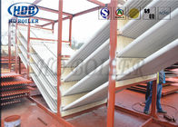 لوله های دیواری برهنه استاندارد ASME در پانل های شل جلو و عقب دیگ بخار